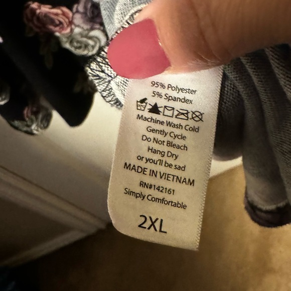 Lularoe Caroline 2XL - Picture 4 of 5